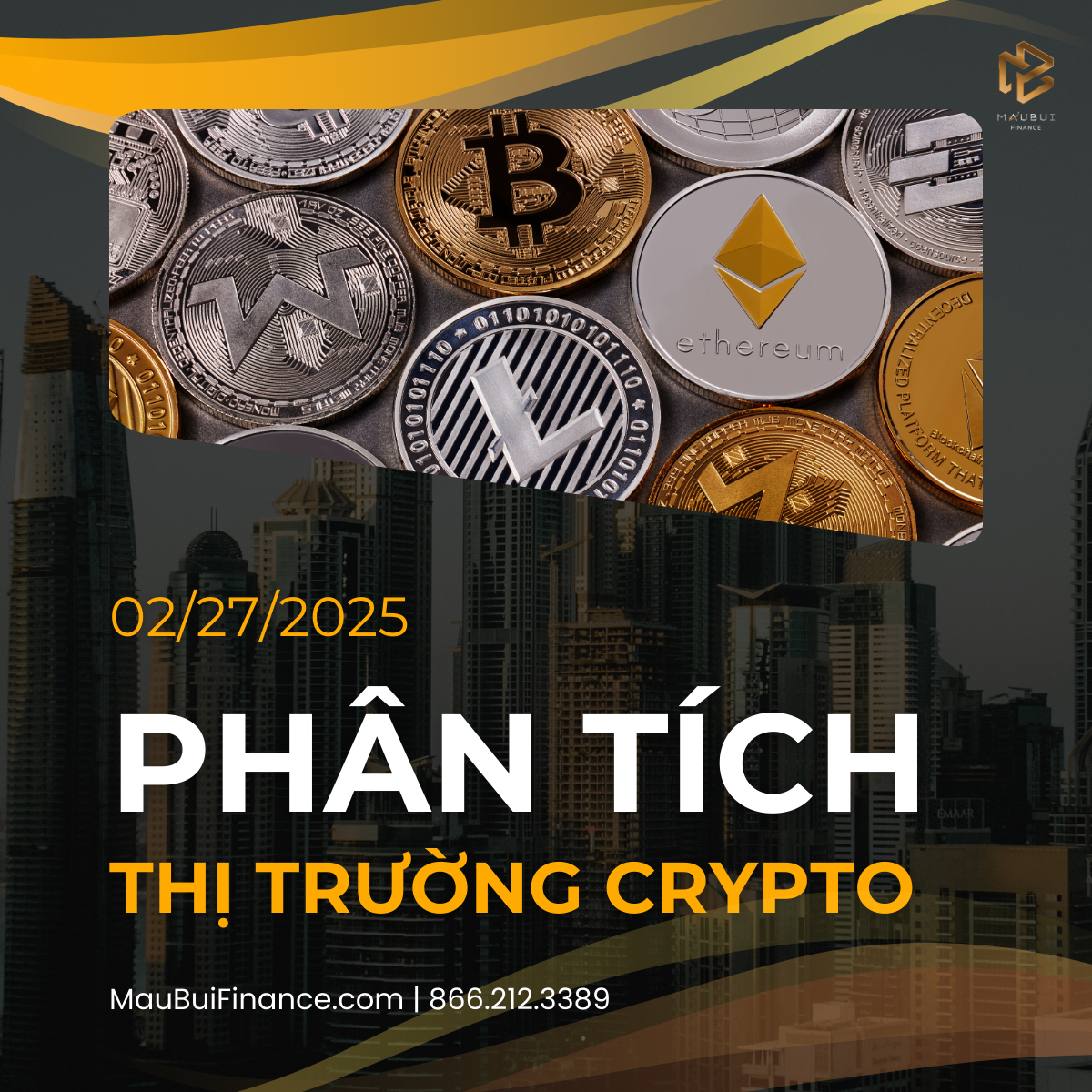 Phân tích thị trường Crypto trong livestream Youtube 02/27/2025