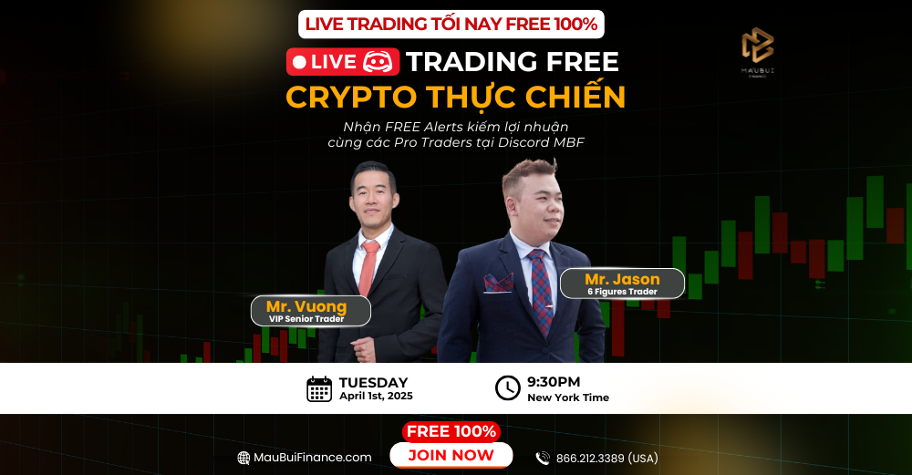 Free Live Trading Crypto | Nhận phân tích chuyên sâu và giao dịch thực chiến