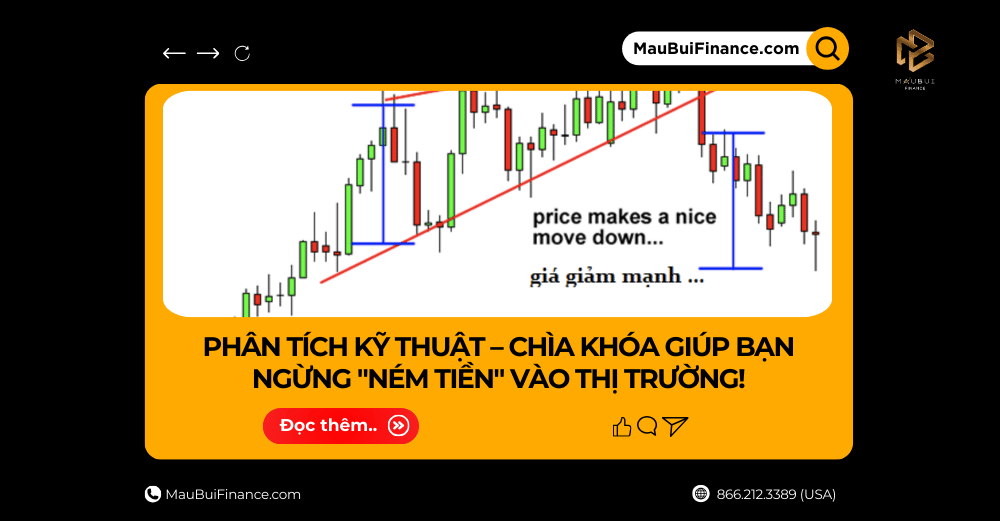 PHÂN TÍCH KỸ THUẬT – CHÌA KHÓA GIÚP BẠN NGỪNG “NÉM TIỀN” VÀO THỊ TRƯỜNG!