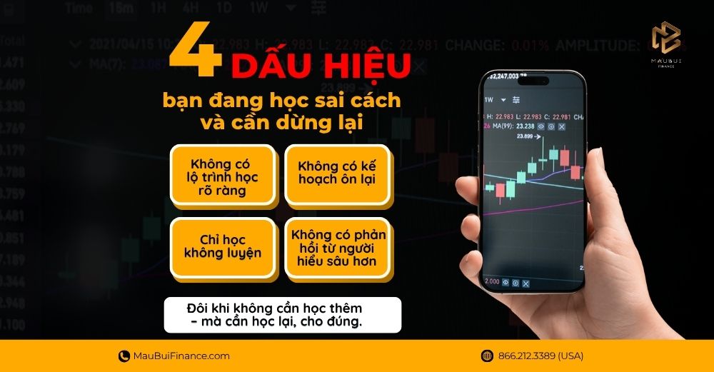 4 dấu hiệu bạn đang học sai cách và cần dừng lại