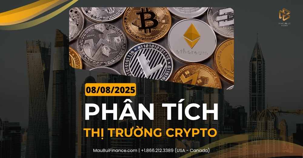 Phân tích thị trường Crypto trong Livestream Youtube 08/08/2025