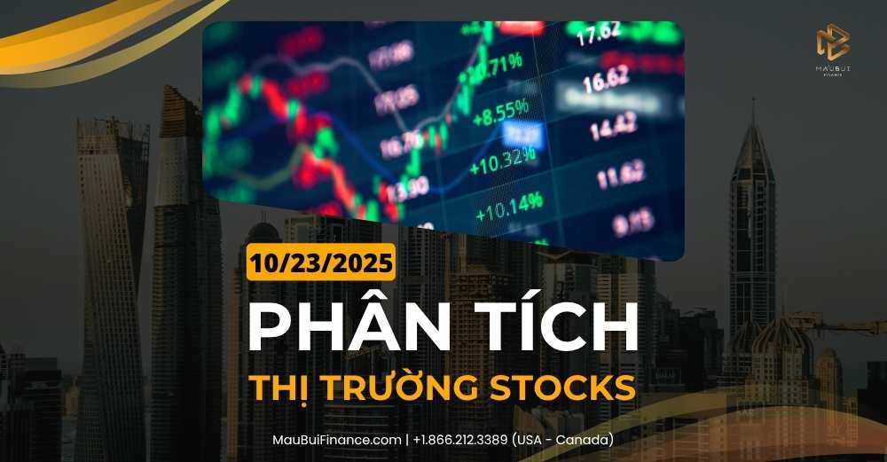 Phân tích thị trường Stocks trong Livestream Youtube 10/23/2025