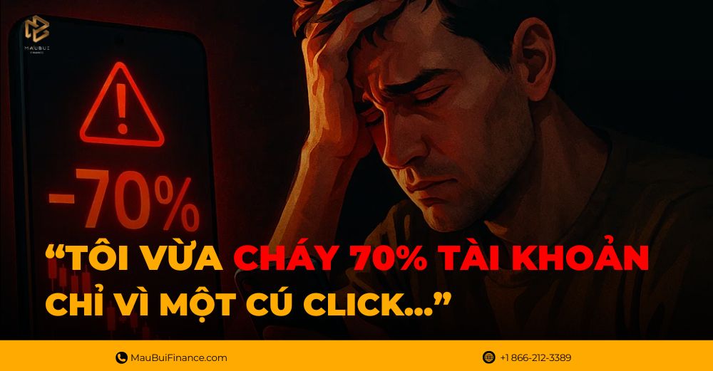 🔥 Tôi Vừa Cháy 70% Tài Khoản Chỉ Vì Một Cú Click – Bạn Có Đang Đi Đúng Vết Xe Đổ?