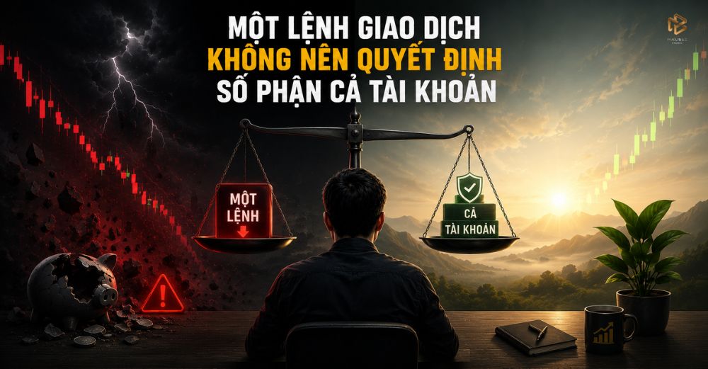 Một Lệnh Giao Dịch Không Nên Quyết Định Số Phận Cả Tài Khoản