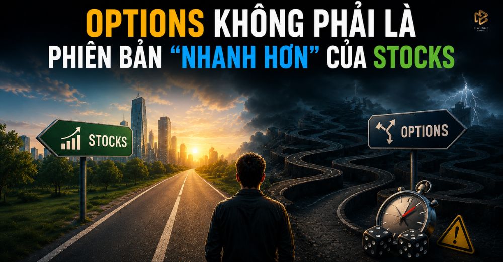 Options Không Phải Là Phiên Bản “Nhanh Hơn” Của Stocks