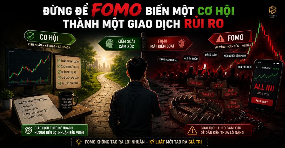 Đừng Để FOMO Biến Một Cơ Hội Thành Một Giao Dịch Rủi Ro