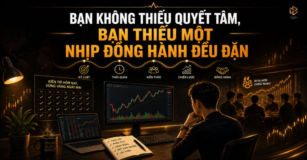 BẠN KHÔNG THIẾU QUYẾT TÂM, BẠN CHỈ THIẾU MỘT NHỊP ĐỒNG HÀNH ĐỀU ĐẶN