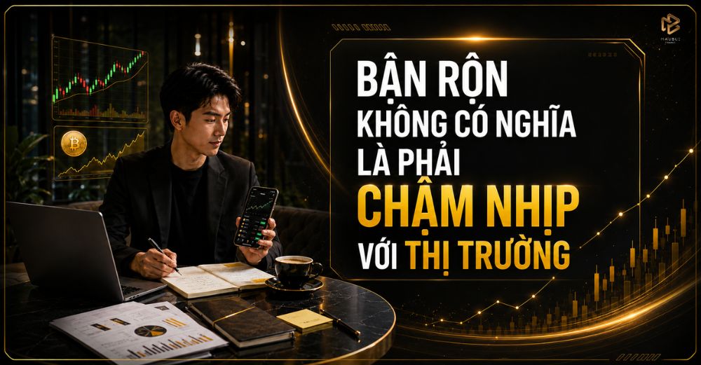 BẬN RỘN KHÔNG CÓ NGHĨA LÀ PHẢI CHẬM NHỊP VỚI THỊ TRƯỜNG