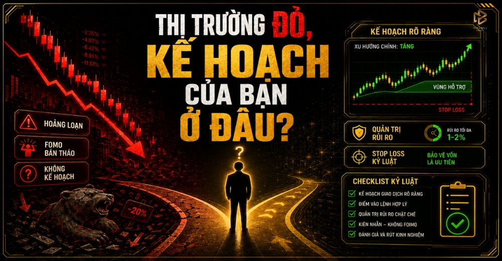 THỊ TRƯỜNG ĐỎ, KẾ HOẠCH CỦA BẠN Ở ĐÂU?