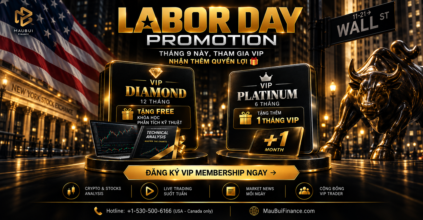 Đừng quên: Tháng 9 này, tham gia VIP Membership Mau Bui Finance nhận thêm quyền lợi