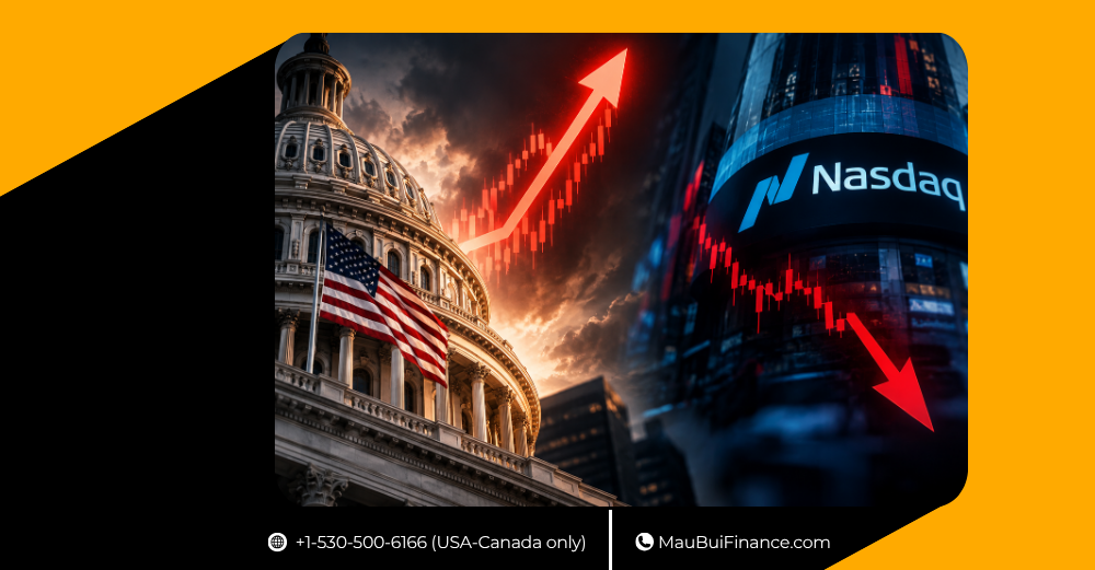 LỢI SUẤT 10 NĂM CHẠM ĐỈNH 19 NĂM, NASDAQ MẤT KỶ LỤC