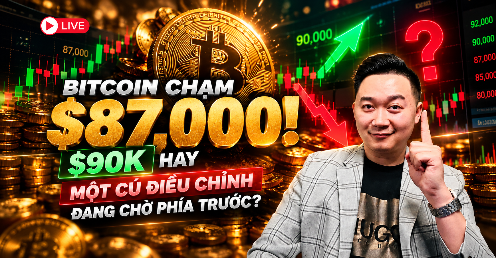 Phân tích thị trường Stocks-Crypto trong Livestream Youtube 09/25/2026